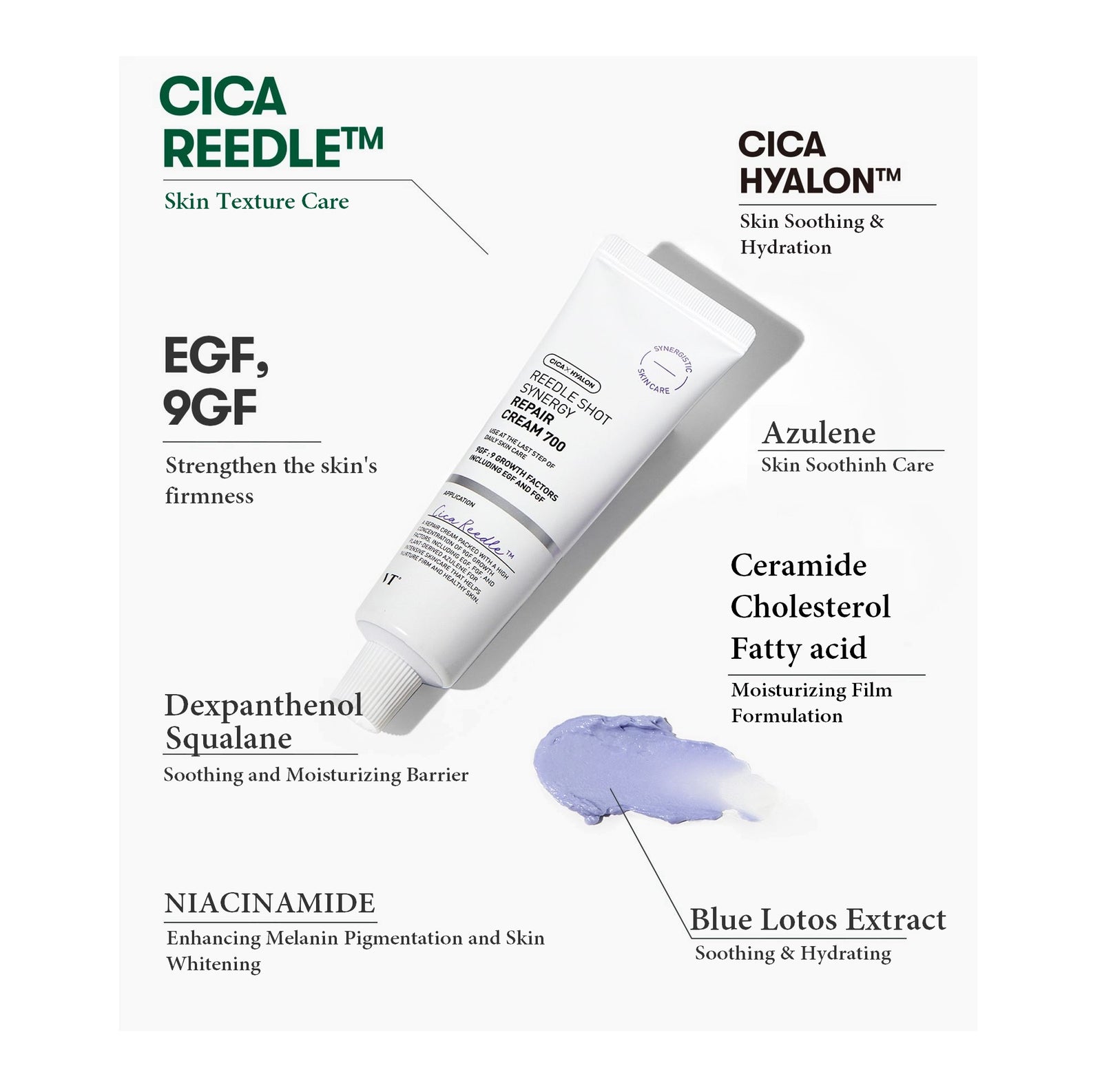 Reedle Shot Synergy Repair Cream 700