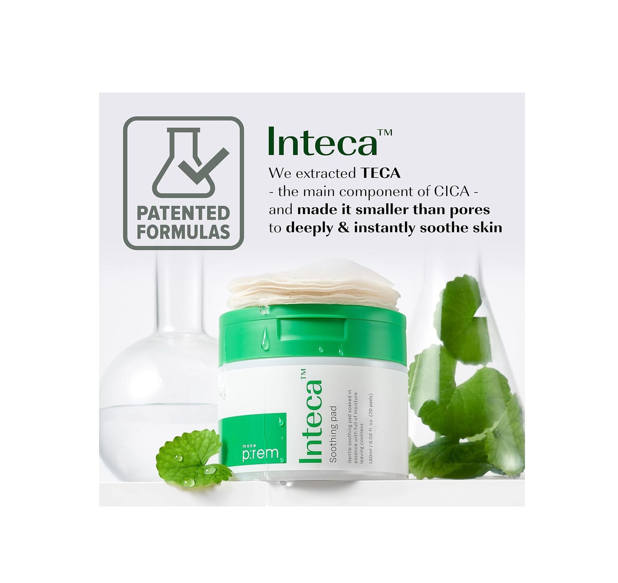 Inteca™ Soothing pads (70pads) - Bellbees