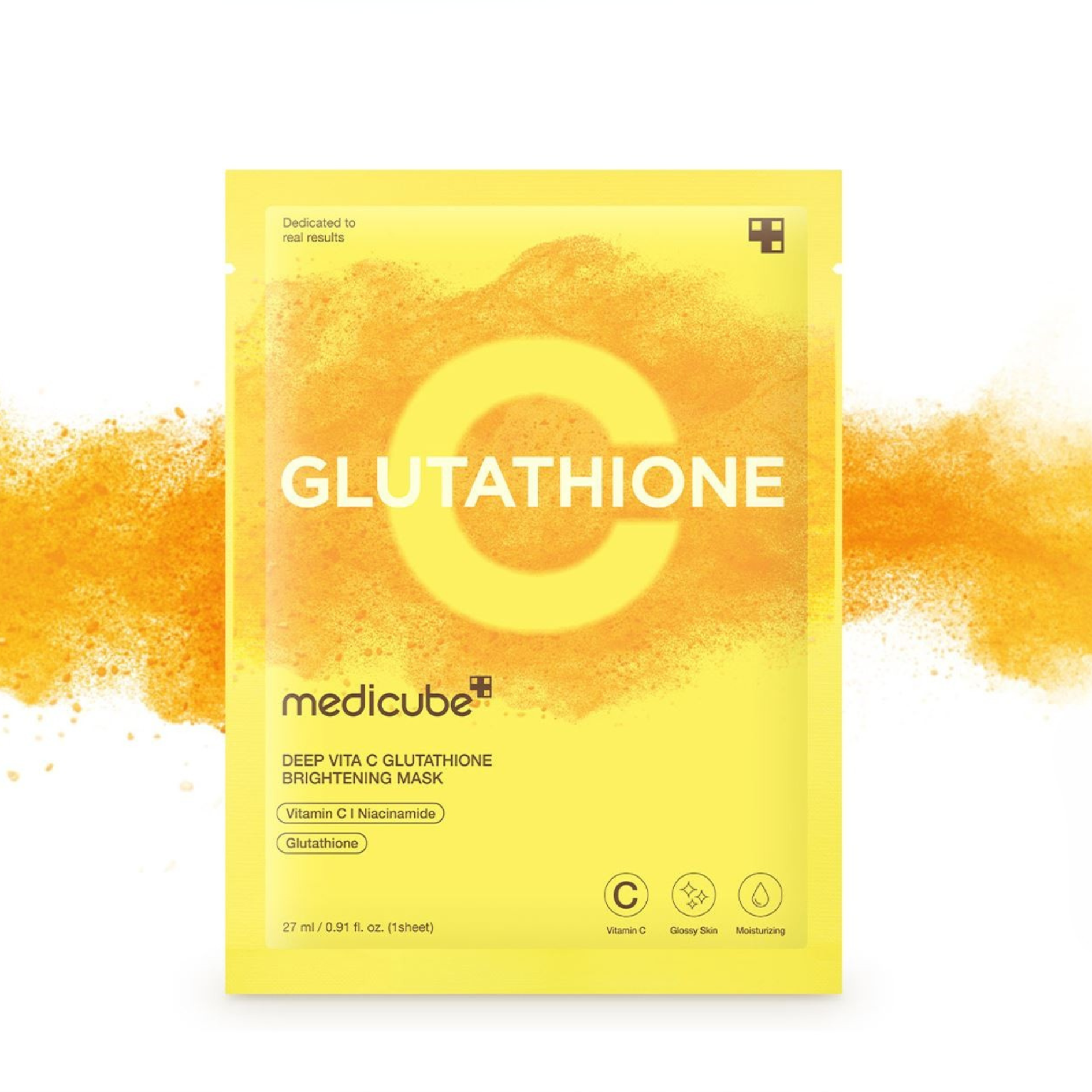 medicube - Deep Vita C Glutathione Brightening Mask
