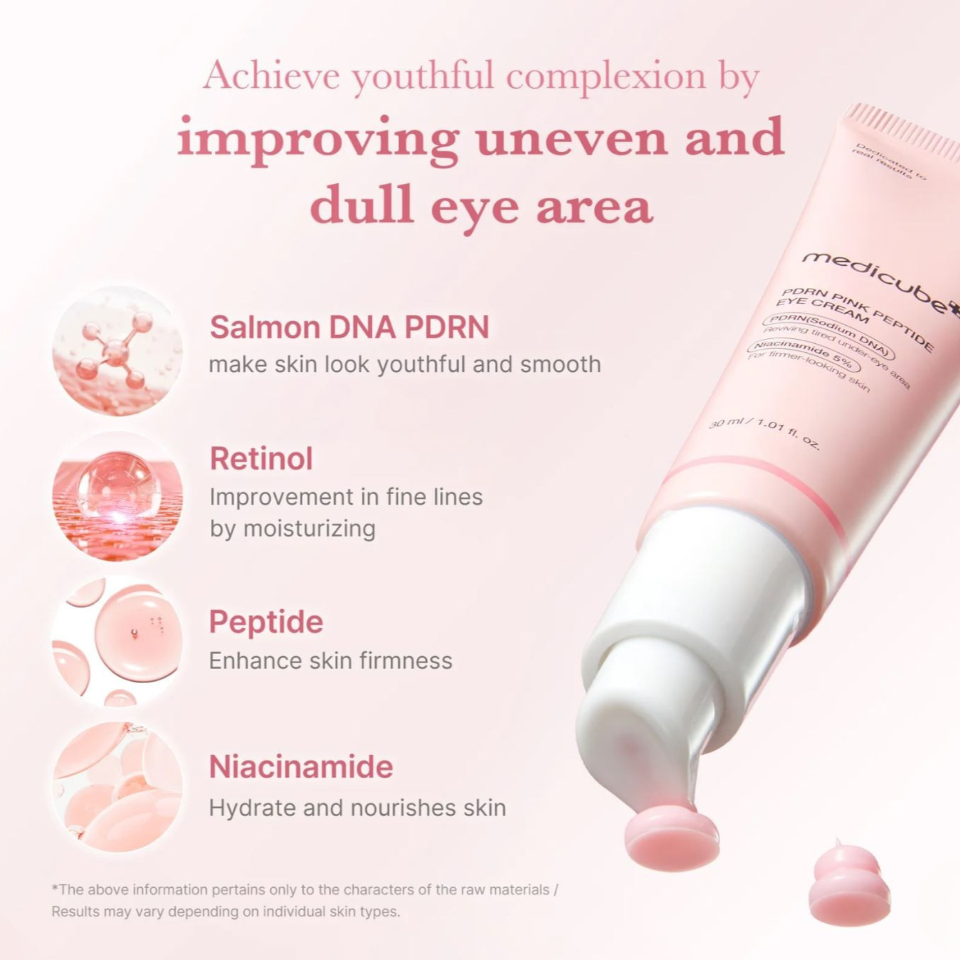 medicube - PDRN Pink Peptide Eye Cream