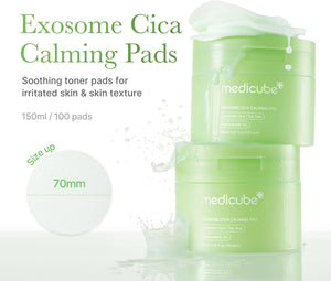 medicube - Exosome Cica Calming Pad 100 pads