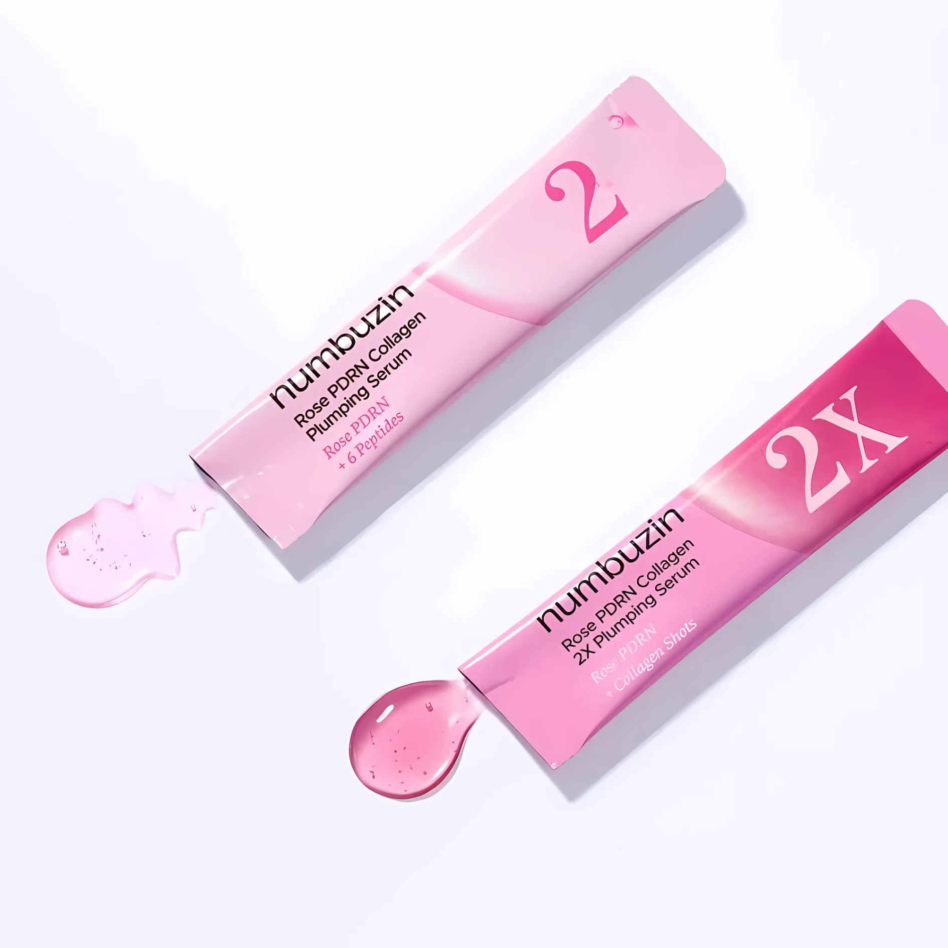 No.2 Rose PDRN Collagen Plumping Serum DUO 1.2ml*10ea