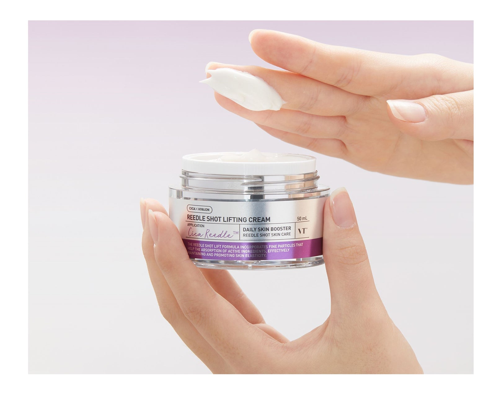Korean lifting face cream for glowing, lifted and firm skin.