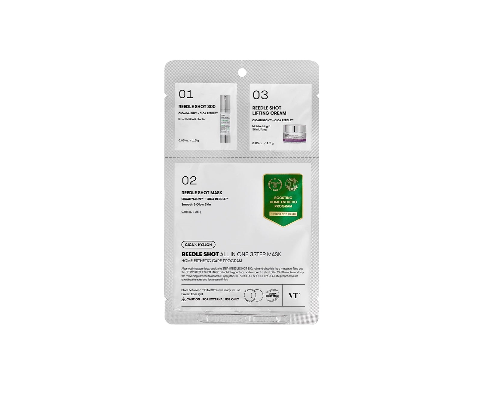 Reedle Shot All In One 3 Step Mask