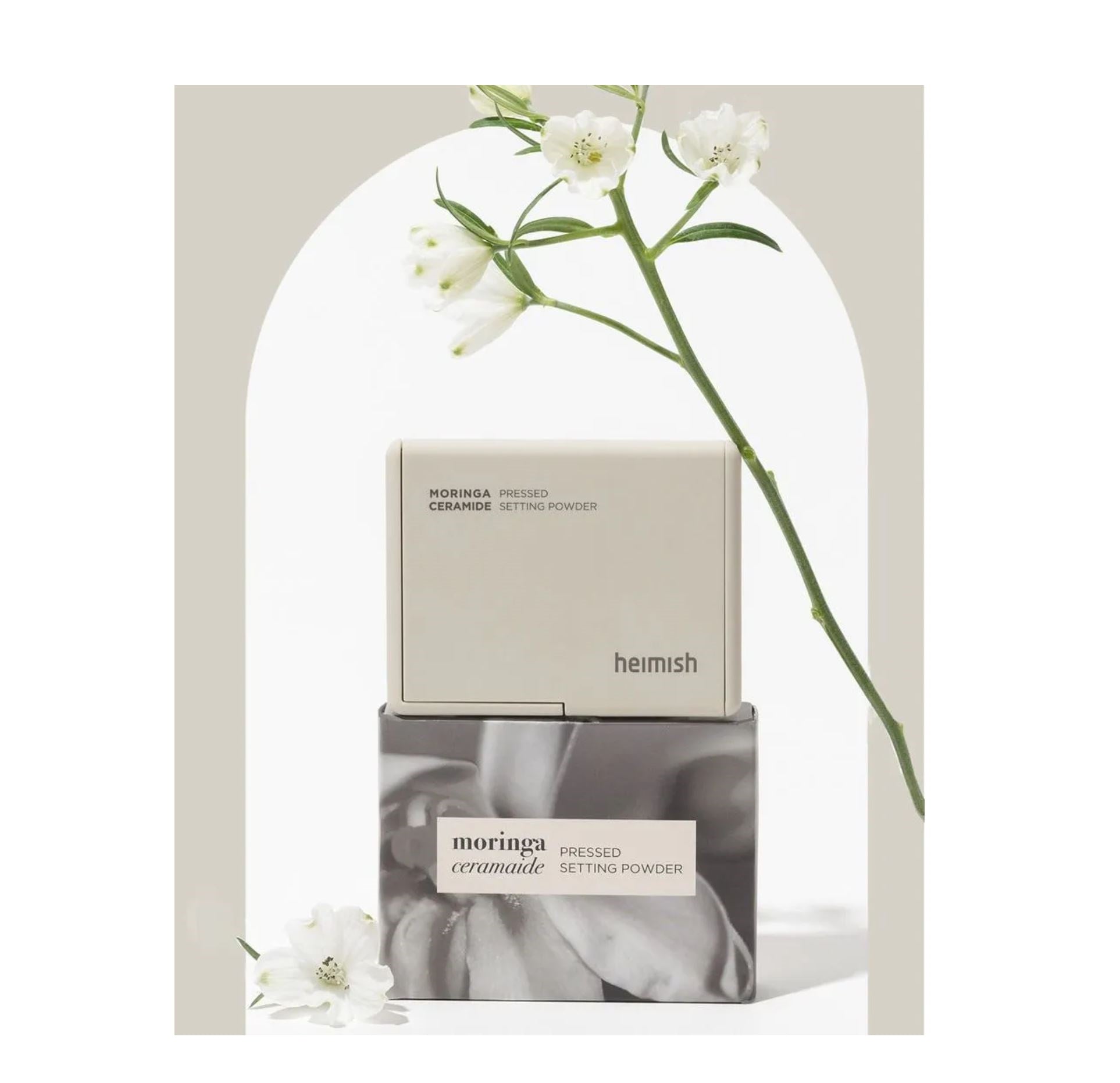 Moringa Ceramide Pressed Setting Powder - Bellbees