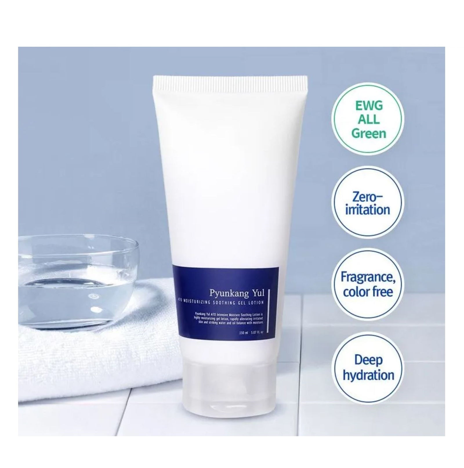ATO Moisturizing Soothing Gel Lotion