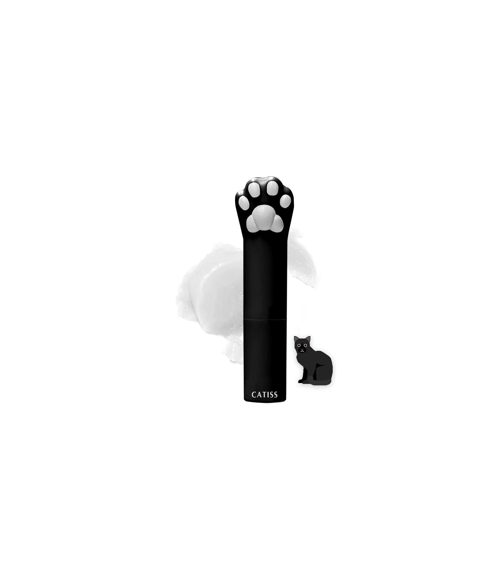 Black Cat Lip Balm - Original Pure Hydration - Bellbees