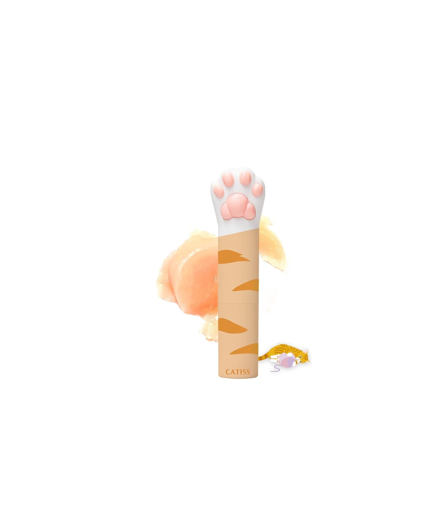Ginger Cat Lip Balm - Orange Honey Awakening (Tinted) - Bellbees
