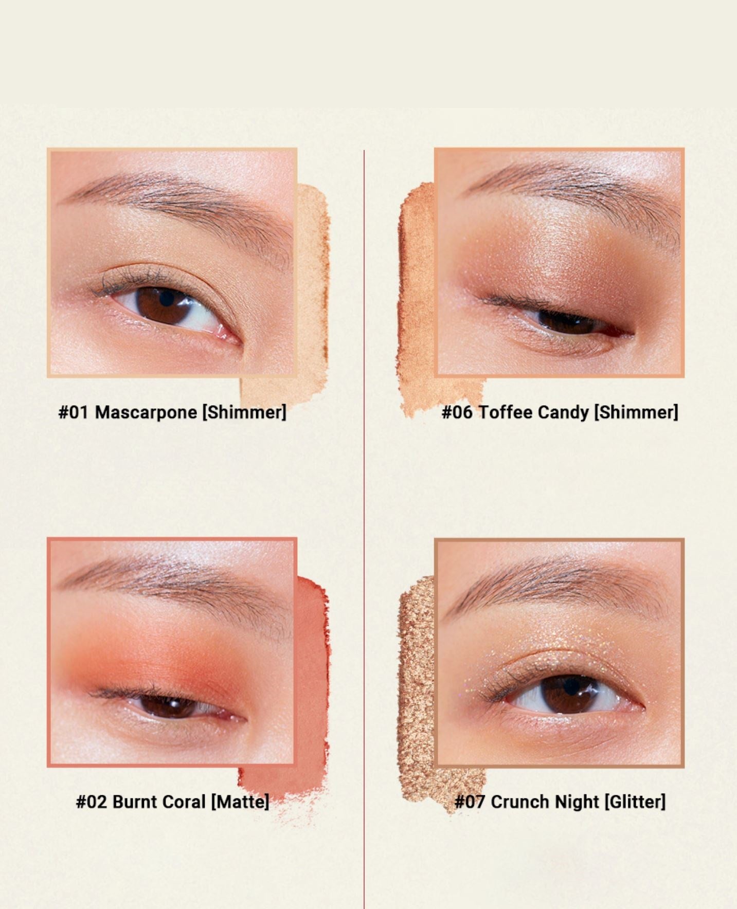 CLIO Pro Eye Palette 01~07