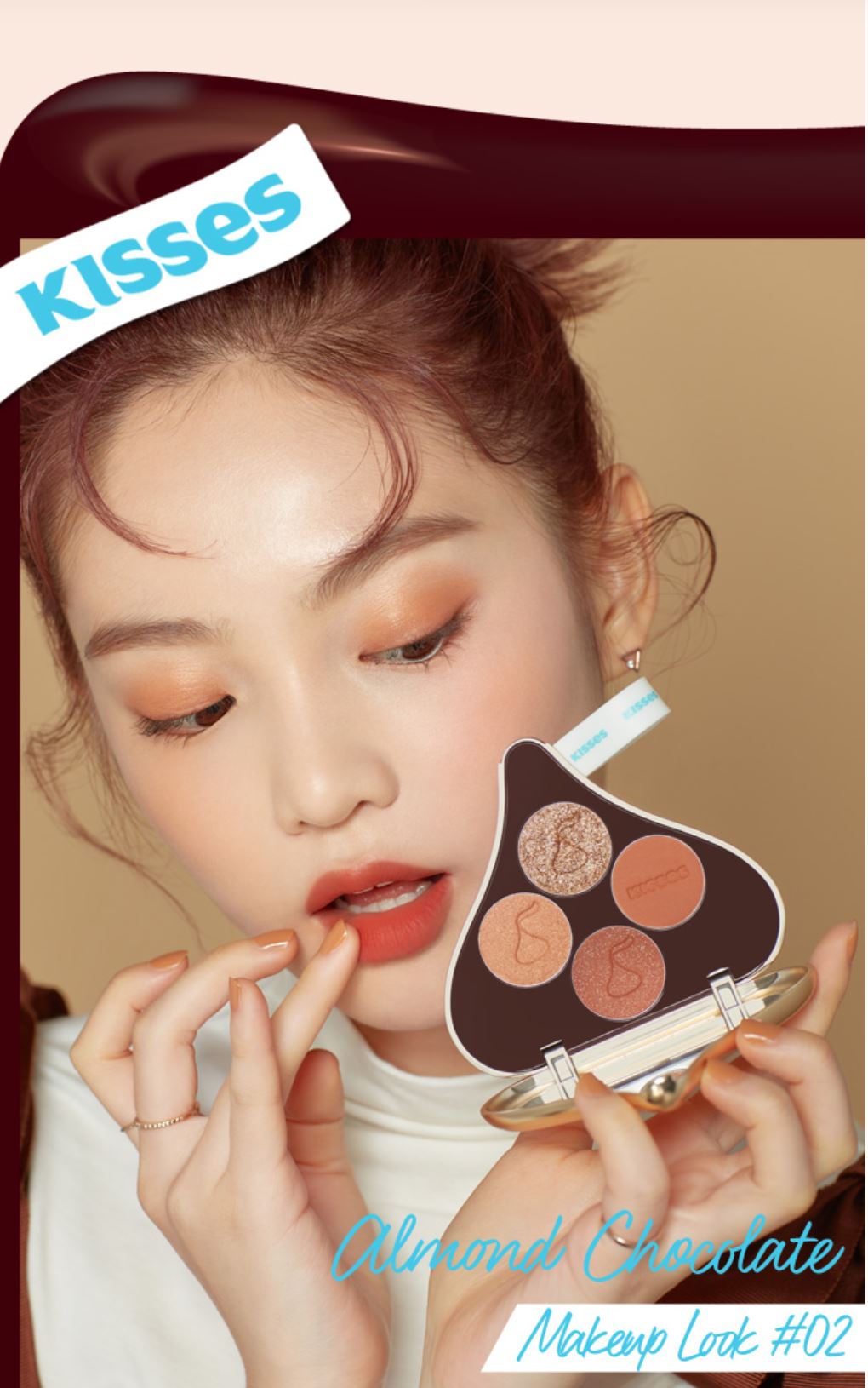 ETUDE HOUSE Play Color Eyes HERSHEY'S KISSES Pouch Kit