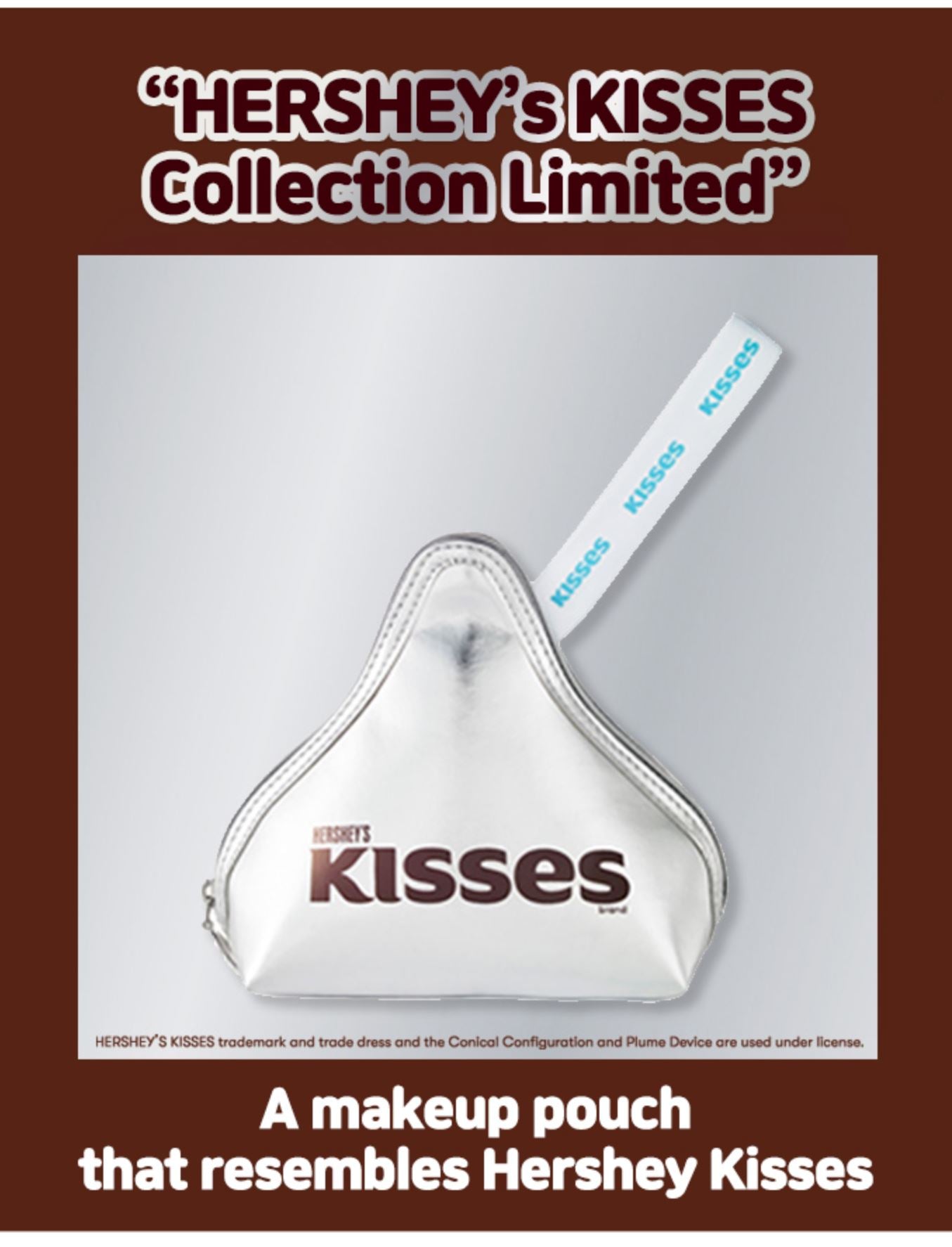ETUDE HOUSE Play Color Eyes HERSHEY'S KISSES Pouch Kit