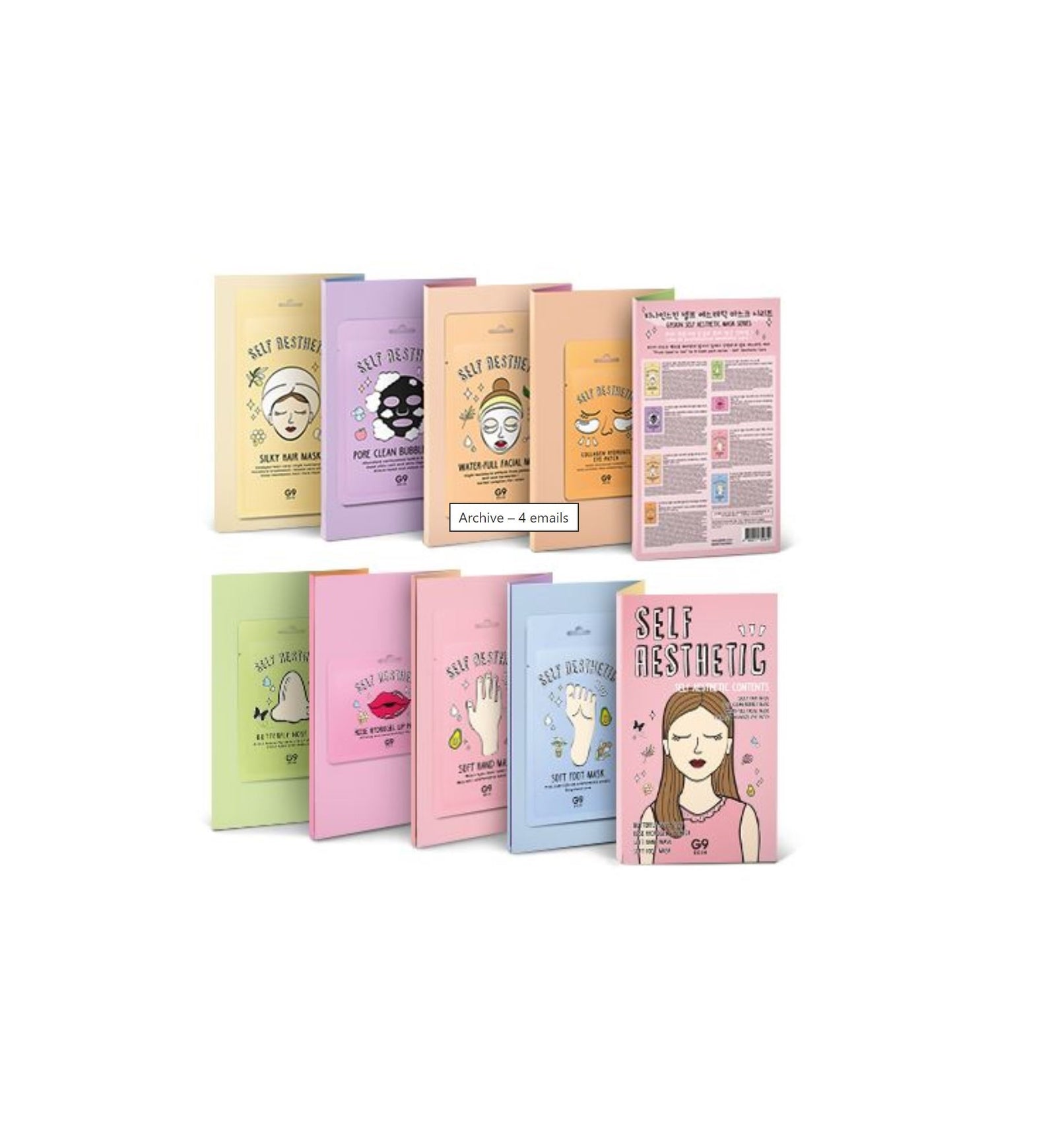 Self Aesthetic Magazine 8pcs