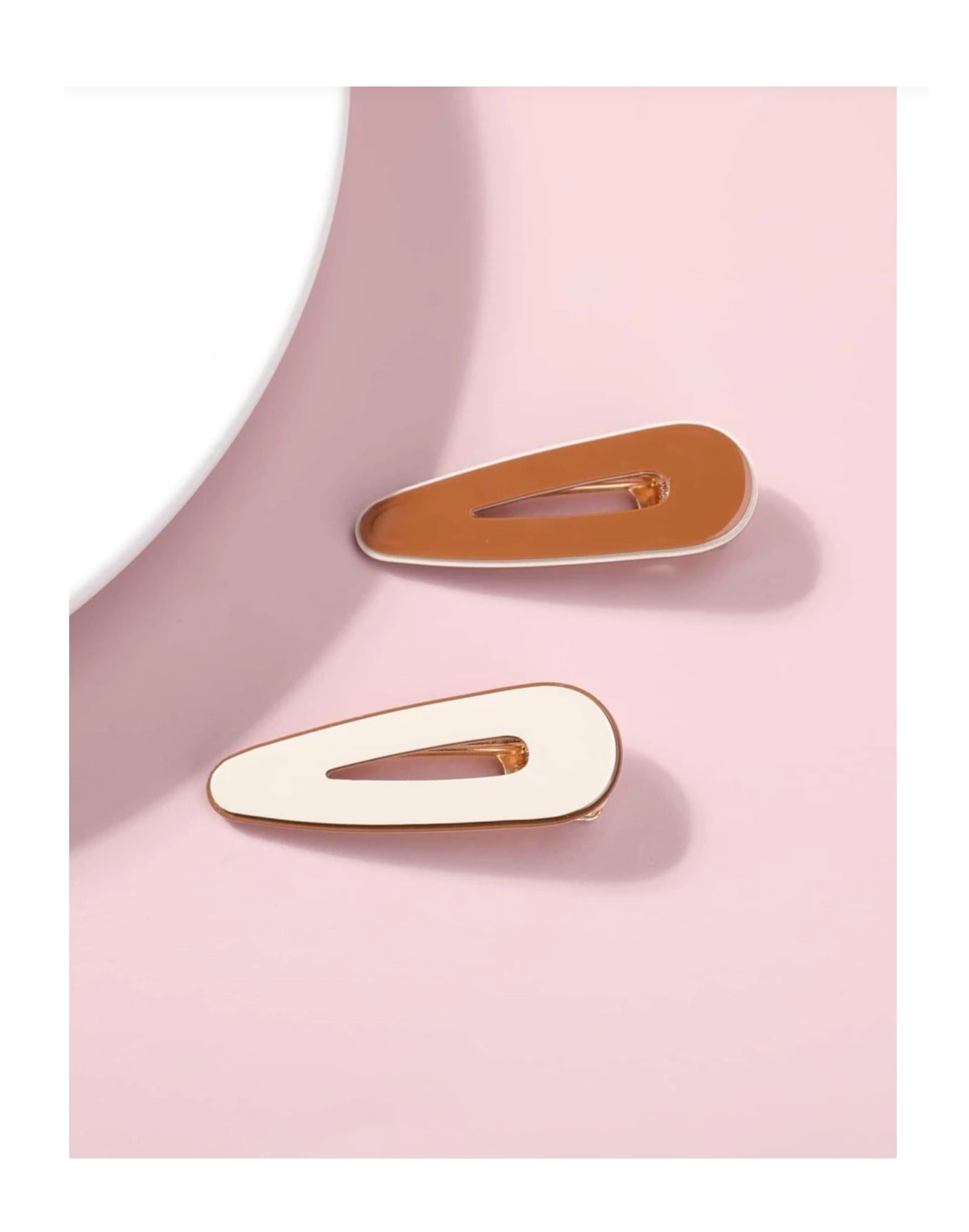 2pcs Simple Hair Clip