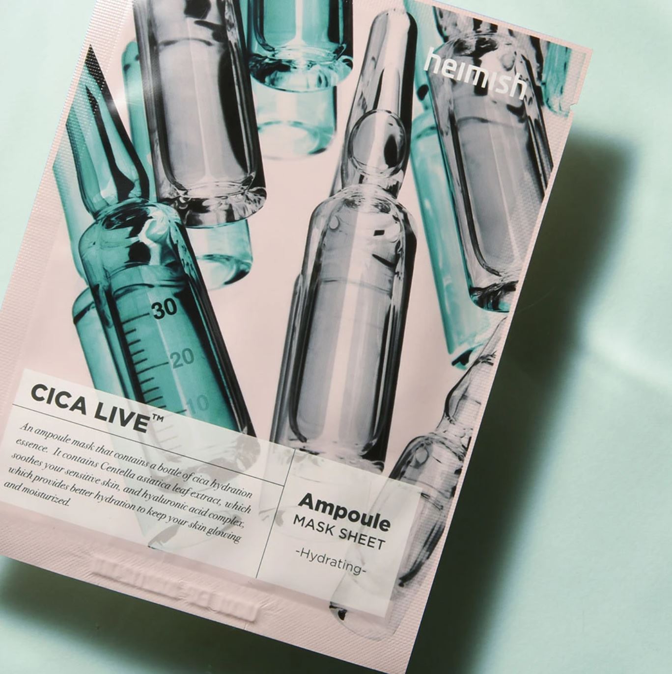 Cica Live Ampoule Mask Sheet Set 1ea - Bellbees