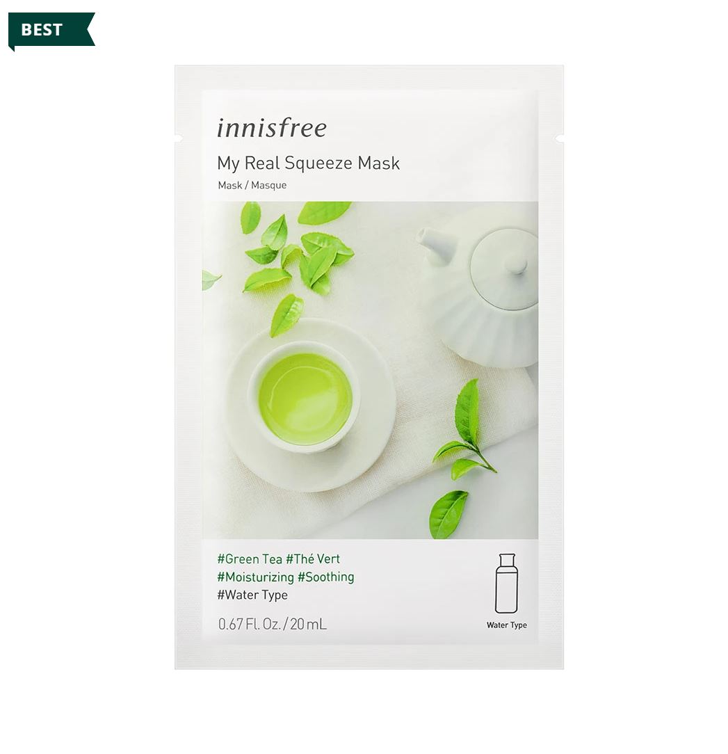 My Real Squeeze Mask EX Green Tea