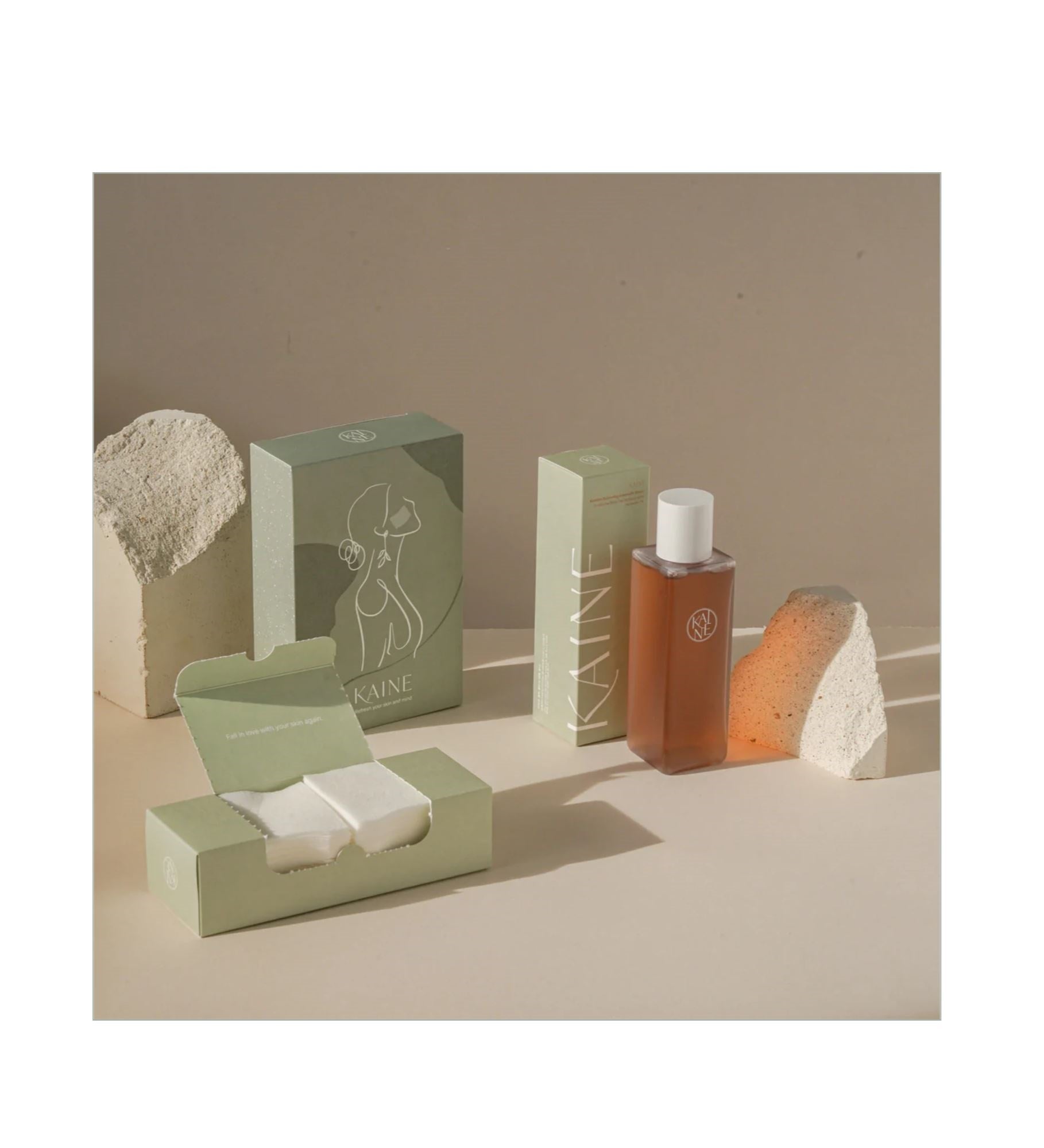 Kombu Balancing Ampoule Toner Face Pack Set