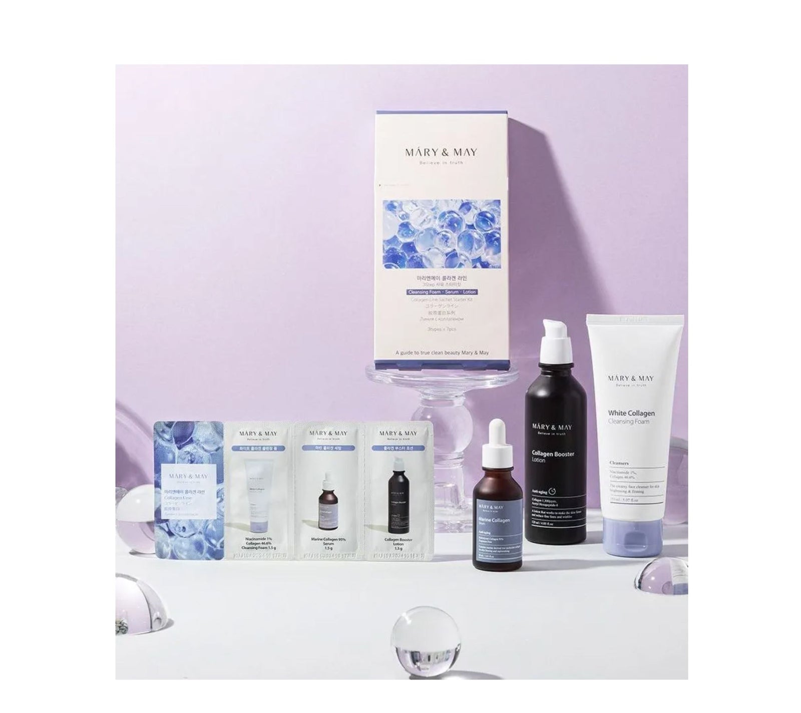 3Step Sachet Starter Kit - 3 Types