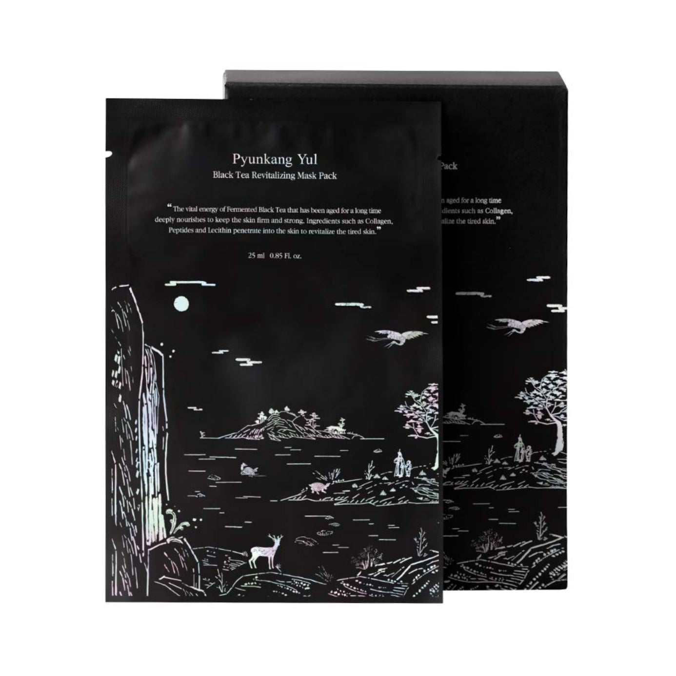 Black Tea Revitalizing Mask Pack Set