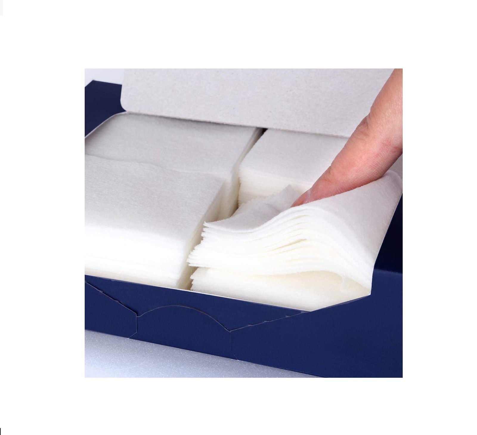 1/3 cotton pad 160ea (Pulp-Rayon)