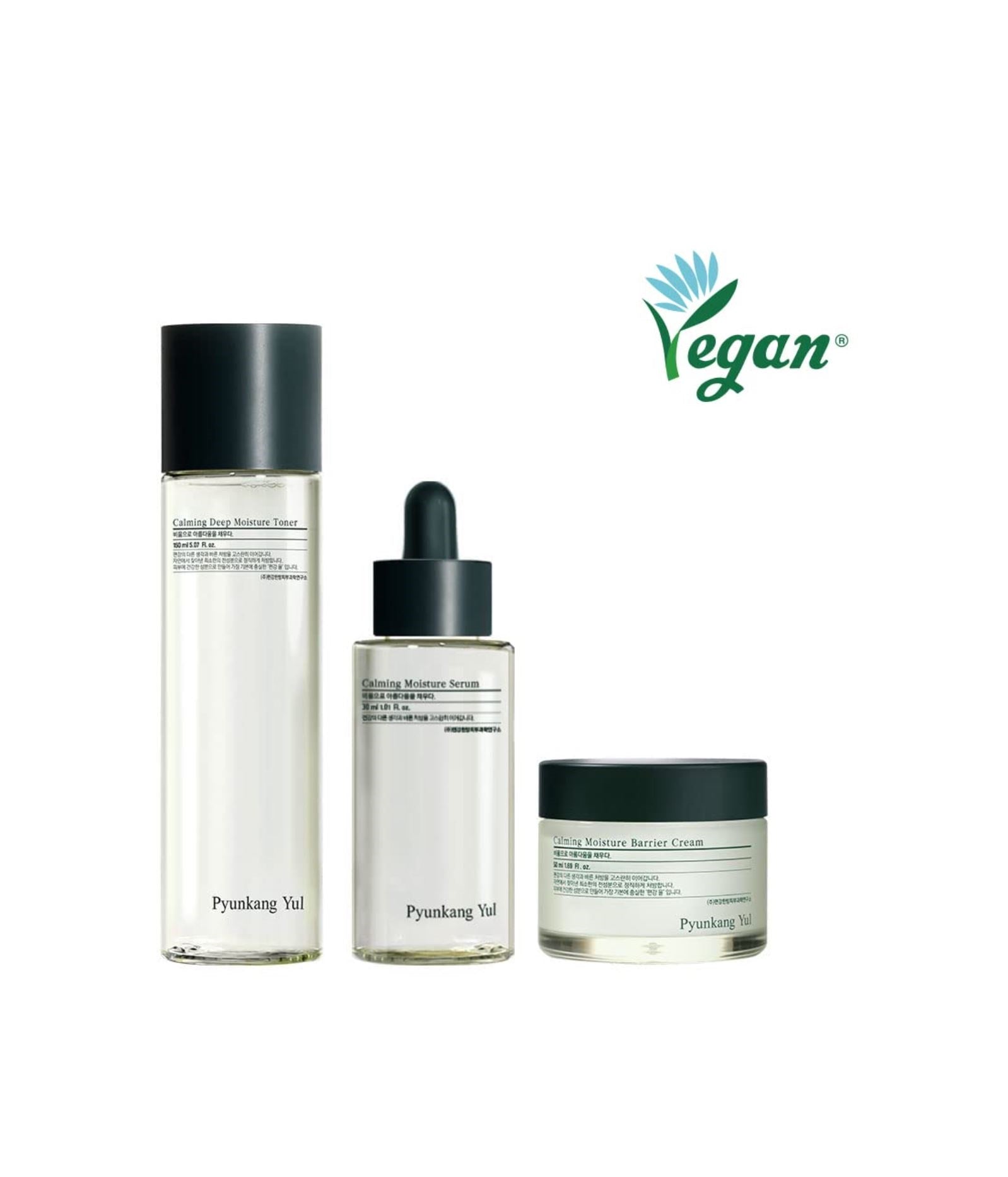 Calming Line Gift Set (Toner 150ml + Serum 30ml + Cream 50ml) - Bellbees