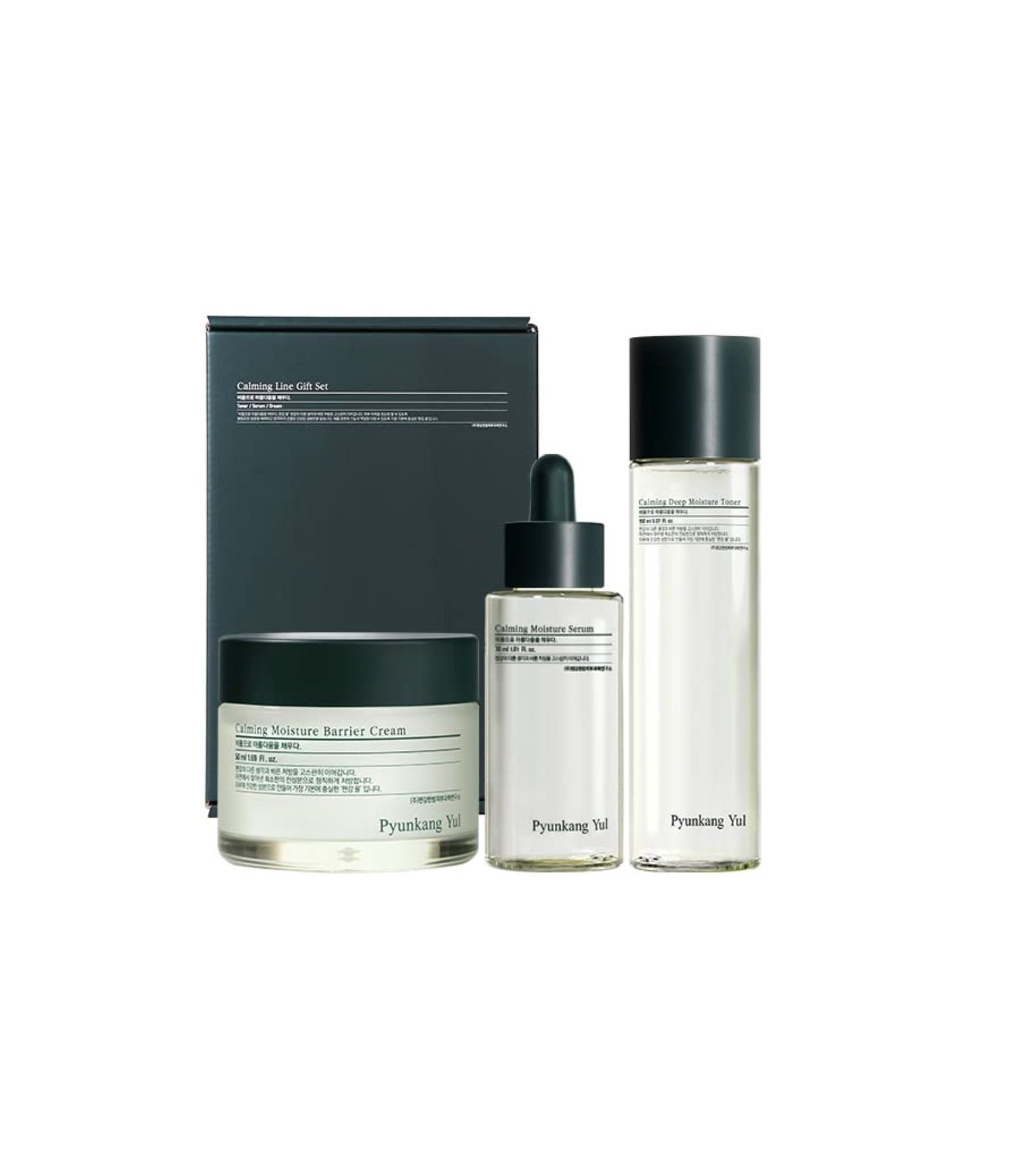 Calming Line Gift Set (Toner 150ml + Serum 30ml + Cream 50ml)